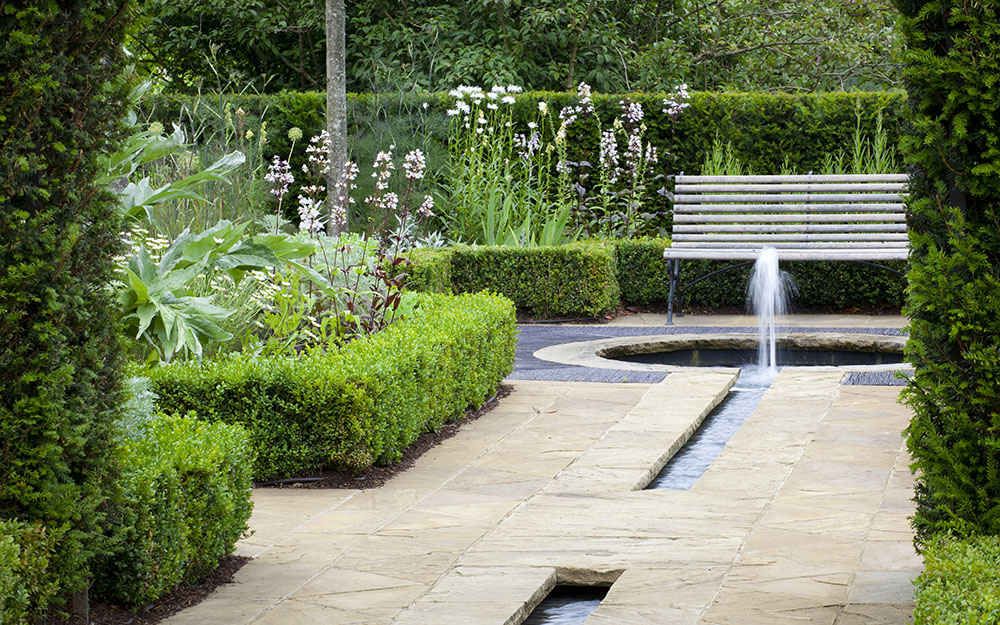 Landscape design at Harewood