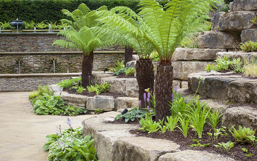 Landscape design at Harewood