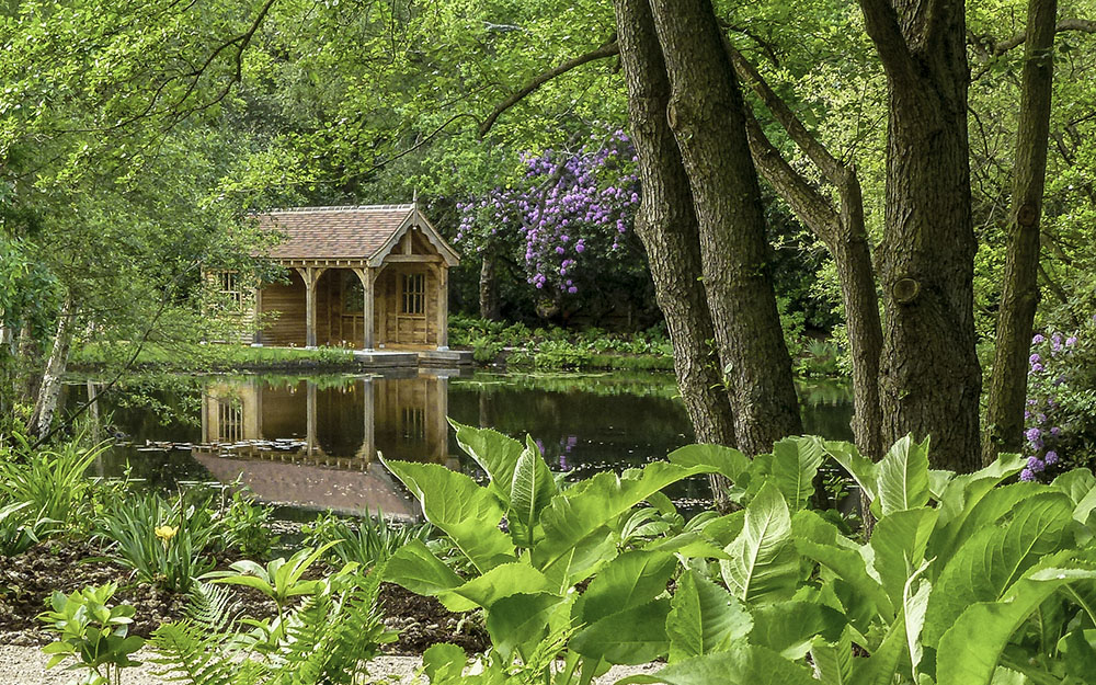 Landscape design at Harewood