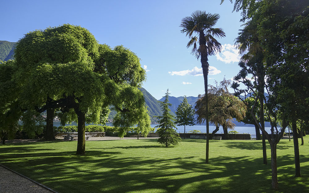 Landscape design at balbiano