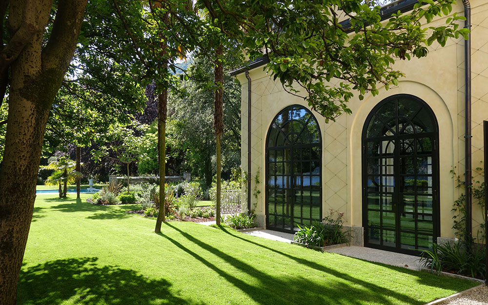 Landscape design at balbiano