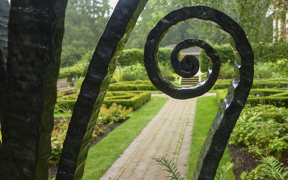 Landscape design at a private garden in Sunningdale