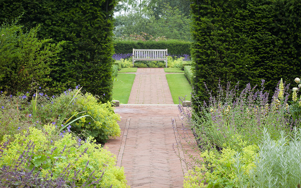 Landscape design at a private garden in Sunningdale