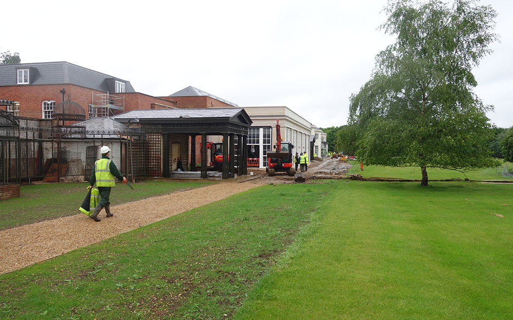 Landscape restoration - survey & plan, Dropmore Buckinghamshire