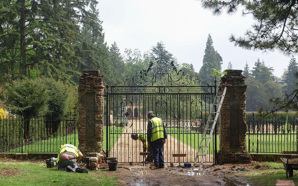 Landscape restoration - survey & plan, Dropmore Buckinghamshire