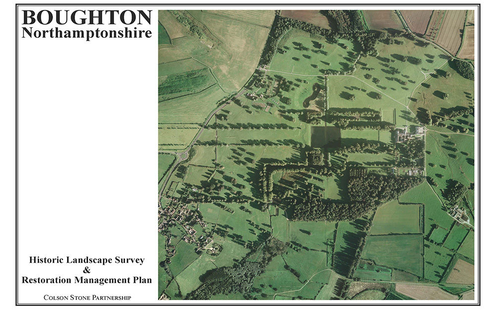 Landscape restoration - survey & plan, Boughton Northamptonshire
