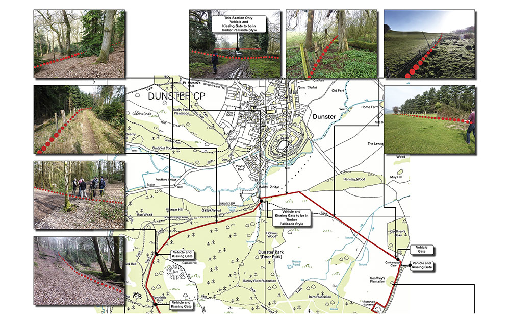Landscape assessment of Dunster Deer Park, Somerset