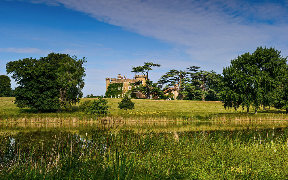 Landscape survey & restoration plan with deer park,  Knepp West Sussex