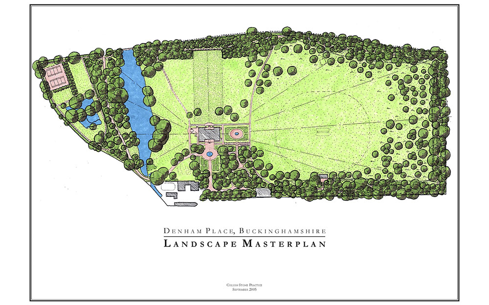 Conservastion plan for Denham Place Buckinghamshire