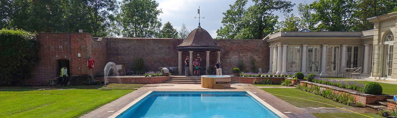 Cliveden Hotel Spa Garden is nearing completion
